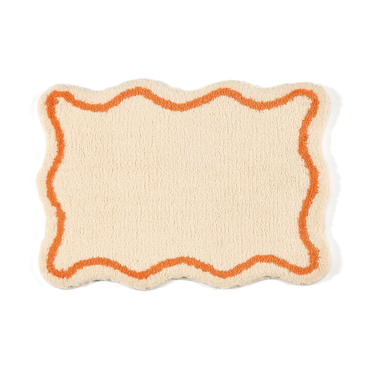 Waveline Mat 500 x 700 Ivory