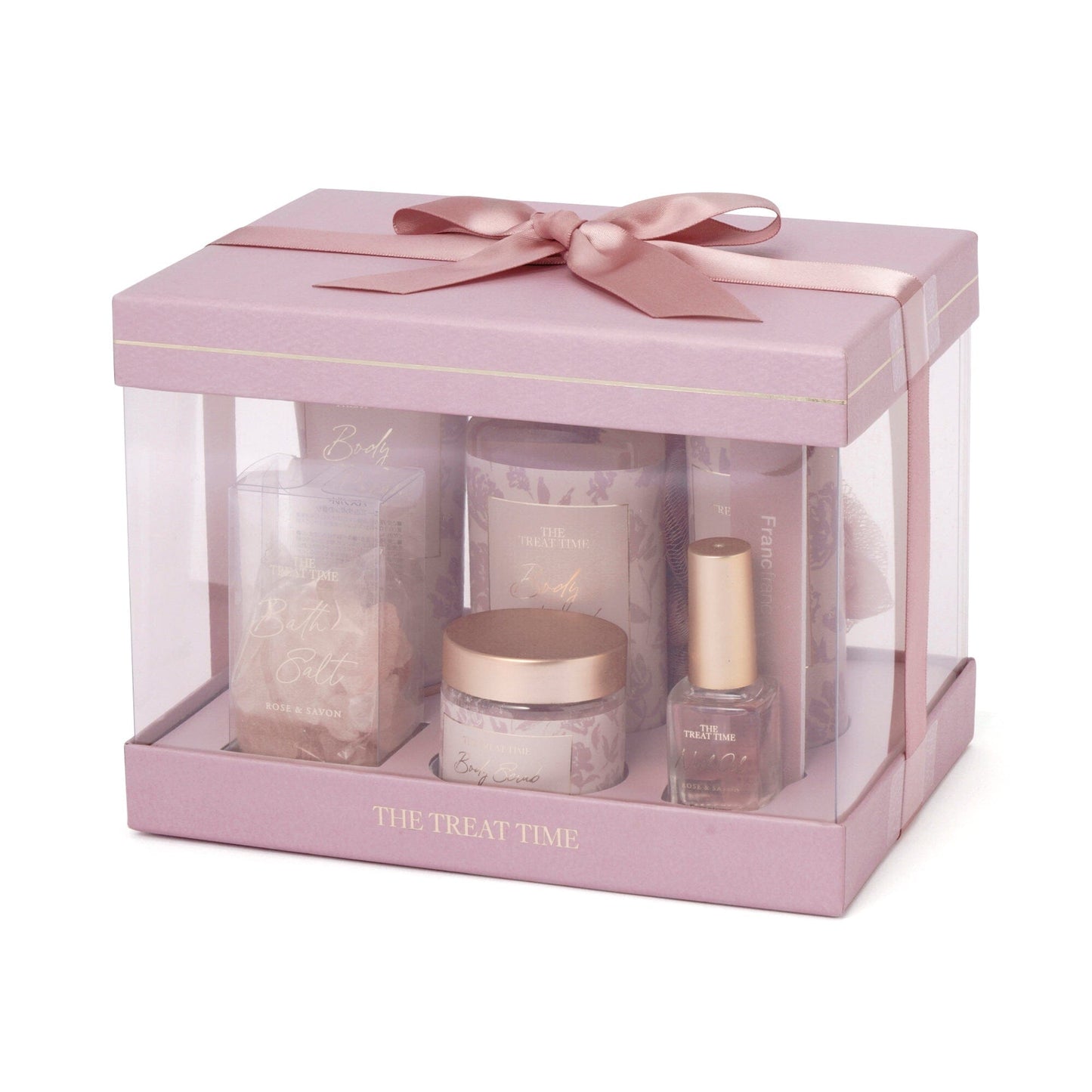The Treat Time Body Care Gift Set L (Rose & Savon Scent)