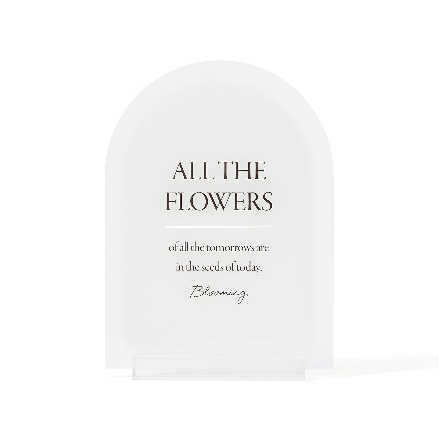 Acrylic Art Board S White