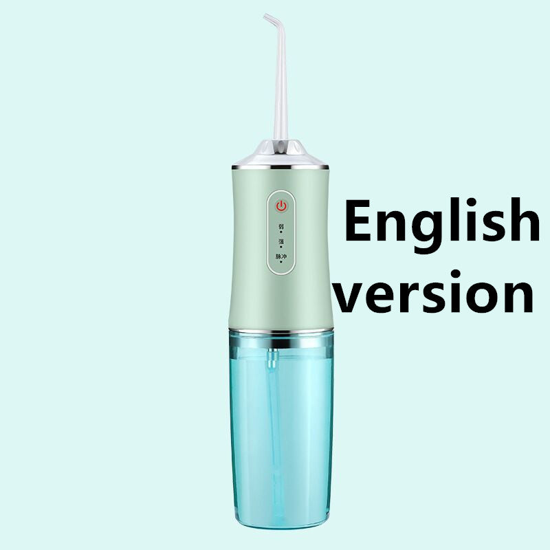3 Modes Oral Irrigator - Portable USB Rechargeable Dental Water Flosser