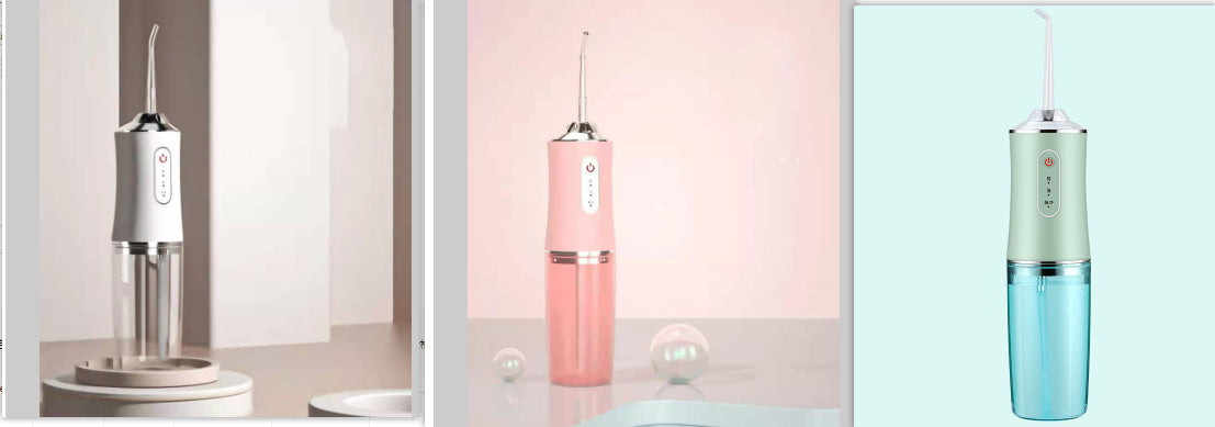 3 Modes Oral Irrigator - Portable USB Rechargeable Dental Water Flosser