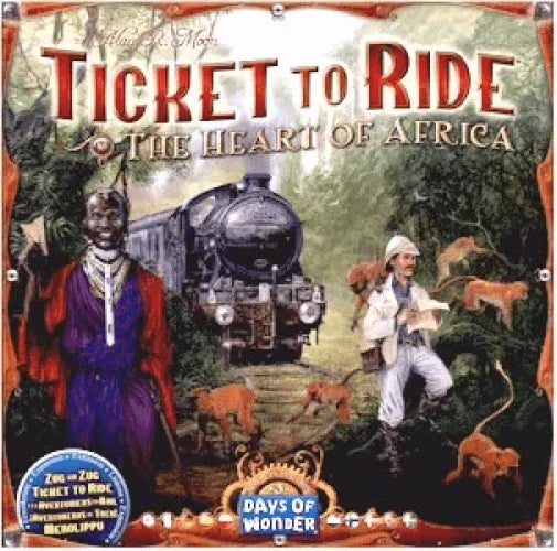Ticket to Ride - Map Collection 3 - The Heart of Africa