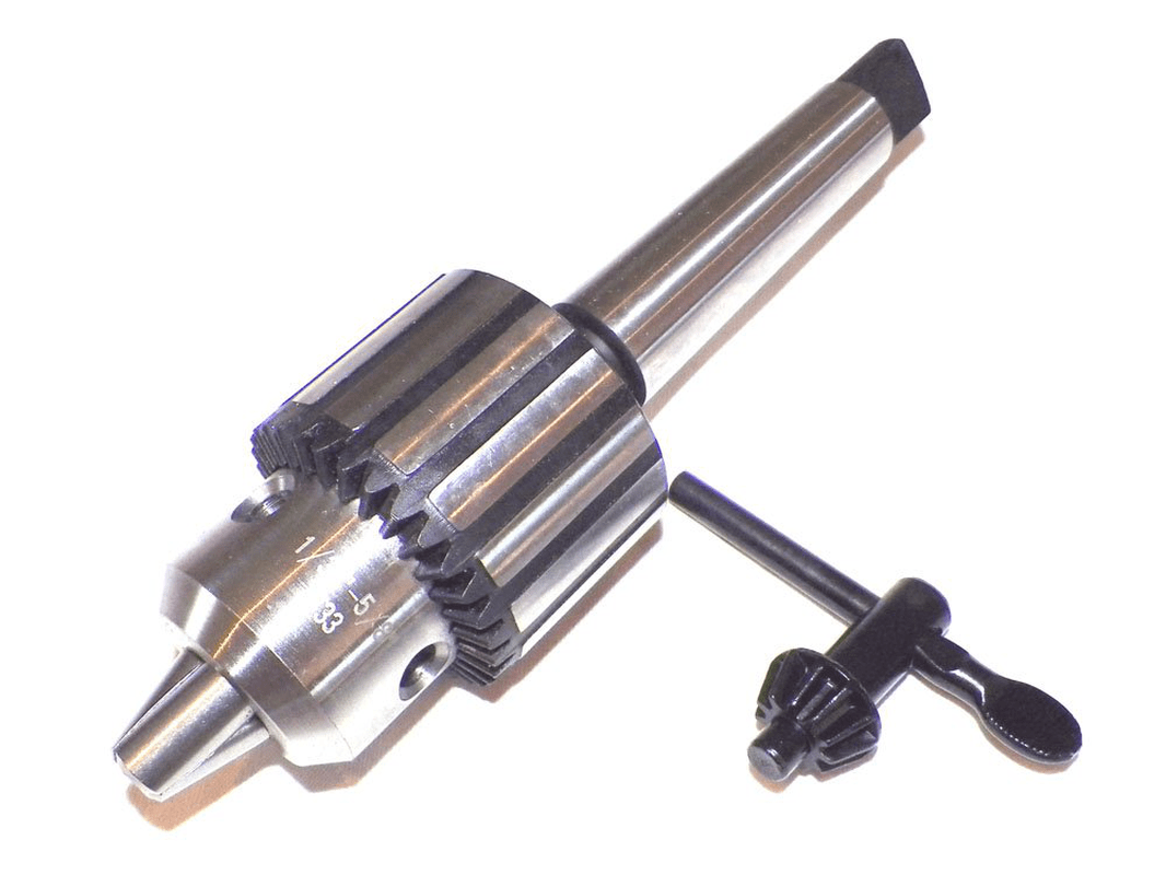 1/32"- 5/8" Heavy Duty Drill Chuck with Chuck Key and MT2 Shank
