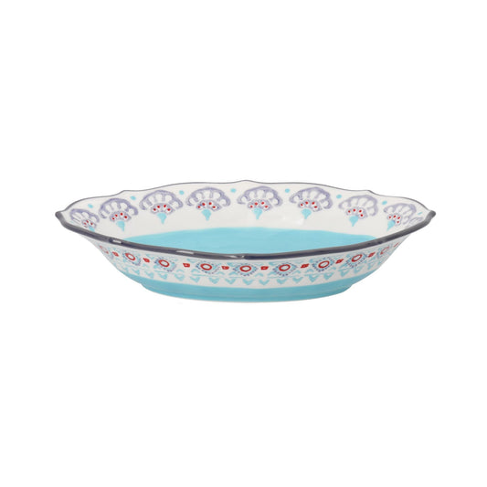 Verano Oval Plate B Light Blue