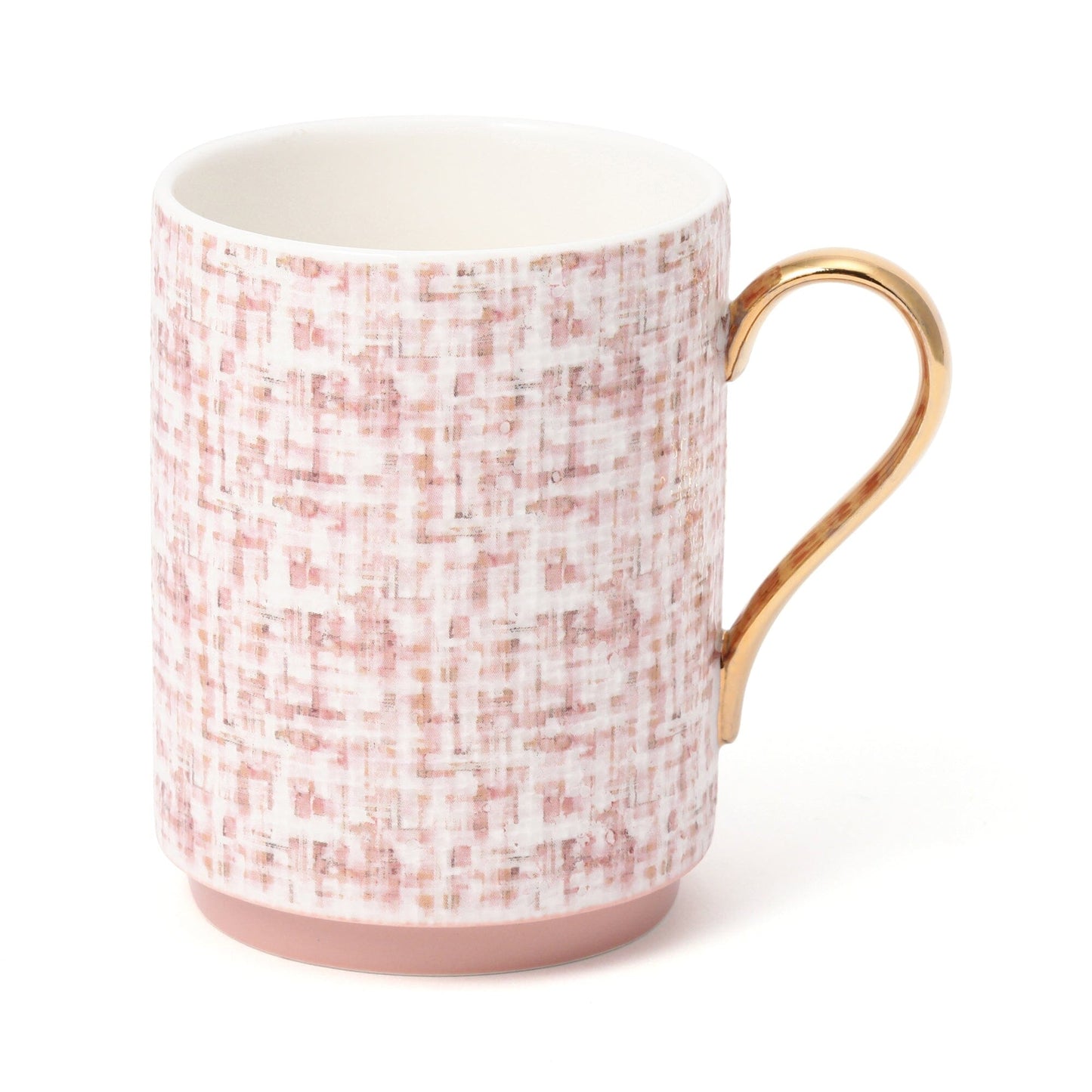 Tweed Mug Pink