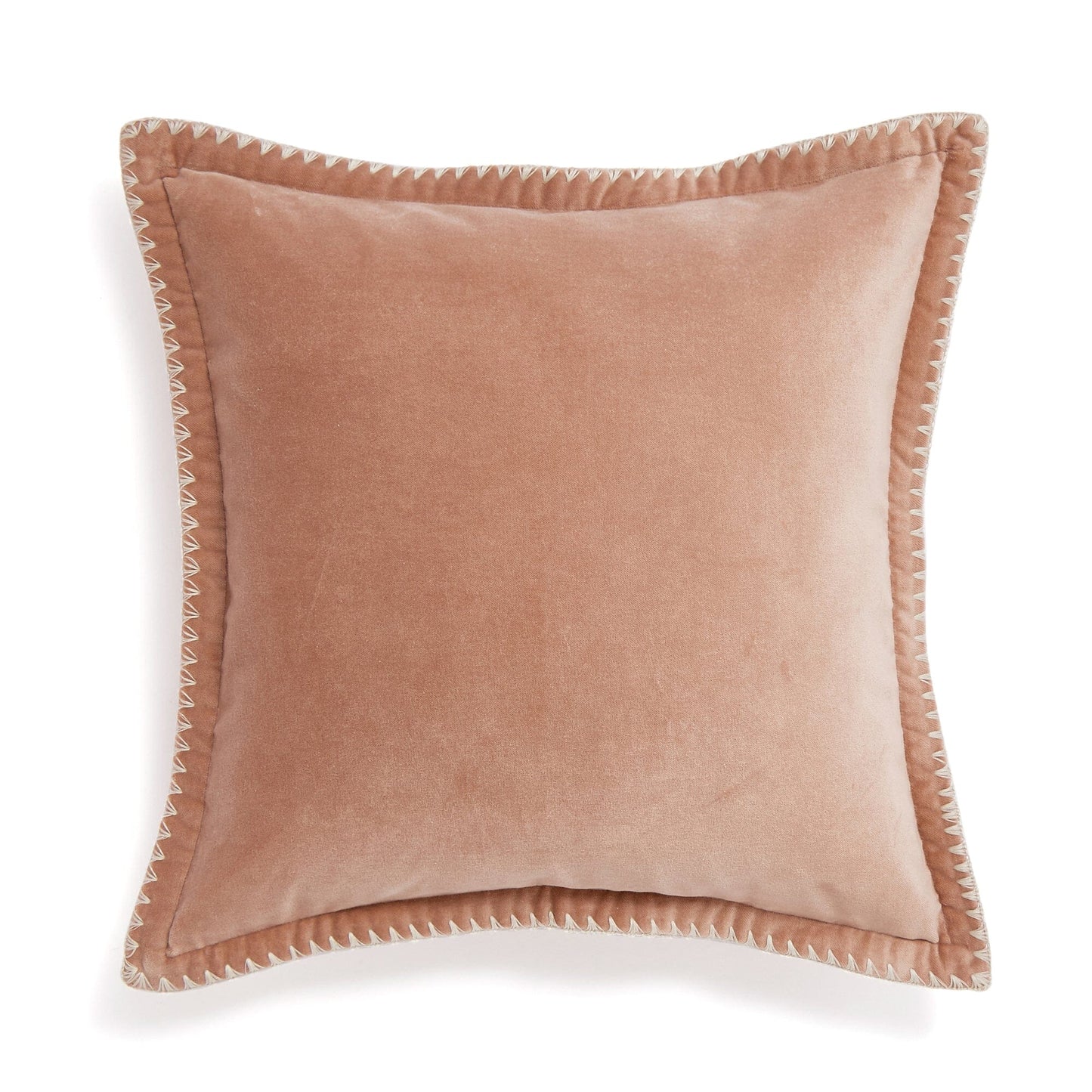 Velvet Stitch Cushion Cover 450 X 450 Pink