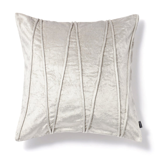 Velvet Cord Cushion Cover 450 x 450  Grey