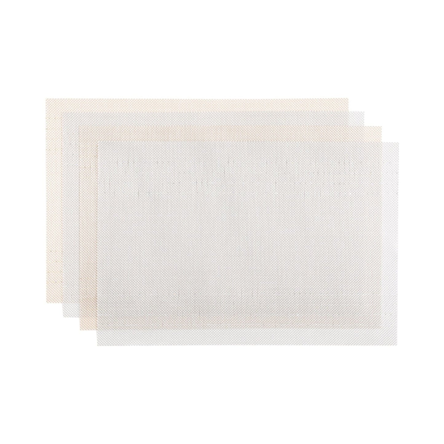 Wishiny Lunch Mat 4P Silver × Gold