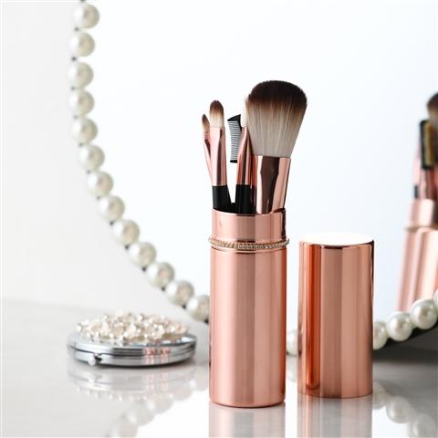 Tiara Brush Set Rose Gold