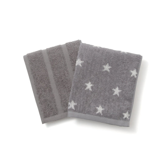 23AW Vale Face Towel STAR Gray