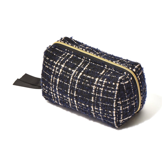 Tweed Pouch Small Black