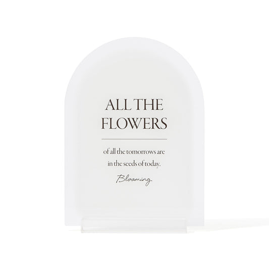 Acrylic Art Board S White