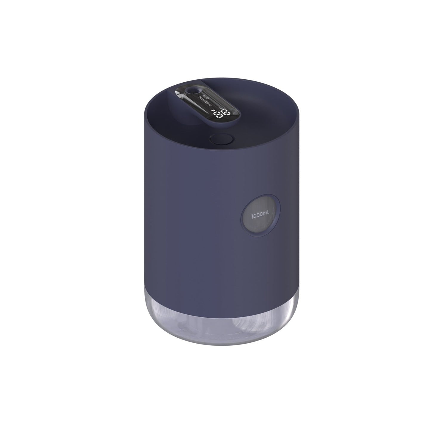 Air Humidifier 1L 3000mAh Portable Wireless USB Water Mist Diffuser Battery Life Show With LED Night Light