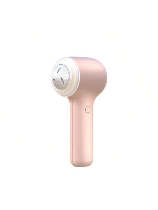 1pc Portable Electronic Foot File, Rechargeable With Type-c Interface, 5 Speed Modes, 3 Replacement Heads, With Battery Display Function, Professional Foot Care Tool For Removing Dead Skin, For Men, Women, Travel And Gift (pink)