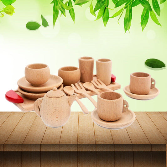 Wooden kitchen toys