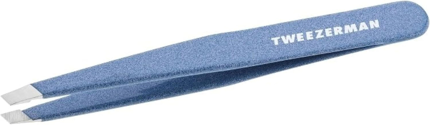 Tweezerman Slant Tweezer, Granite Sky Model No. 230-GSR, sky blue, 1 Count