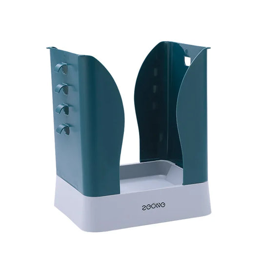 Adjustable Trash Can for Kitchen Folding Trash Bucket Garbage Bag Holder Expand Large Capacity Waste Bin Bathroom Kitchen Bin