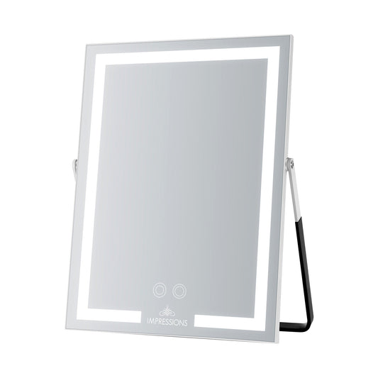 Quarter Turn The Muse Tri Tone LED Easel Makeup Mirror Impressions Vanity