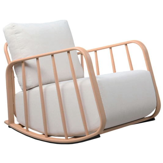 Violette Outdoor Rocking Chair, Terracotta