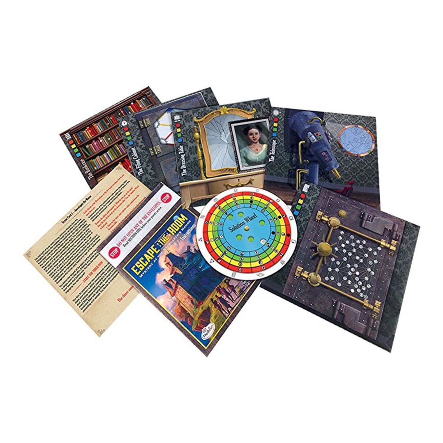 Thinkfun Escape The Room Stargazer's Manor Retreat Party Game