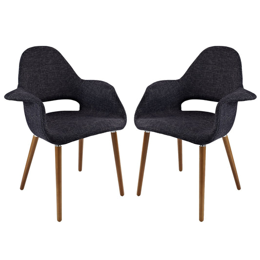Aegis Dining Armchair Set of 2 Black