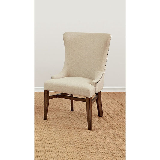 (D857-42) Harbor Landing- Arm Chair (2/Ctn)- Rustic Smokehouse Brown