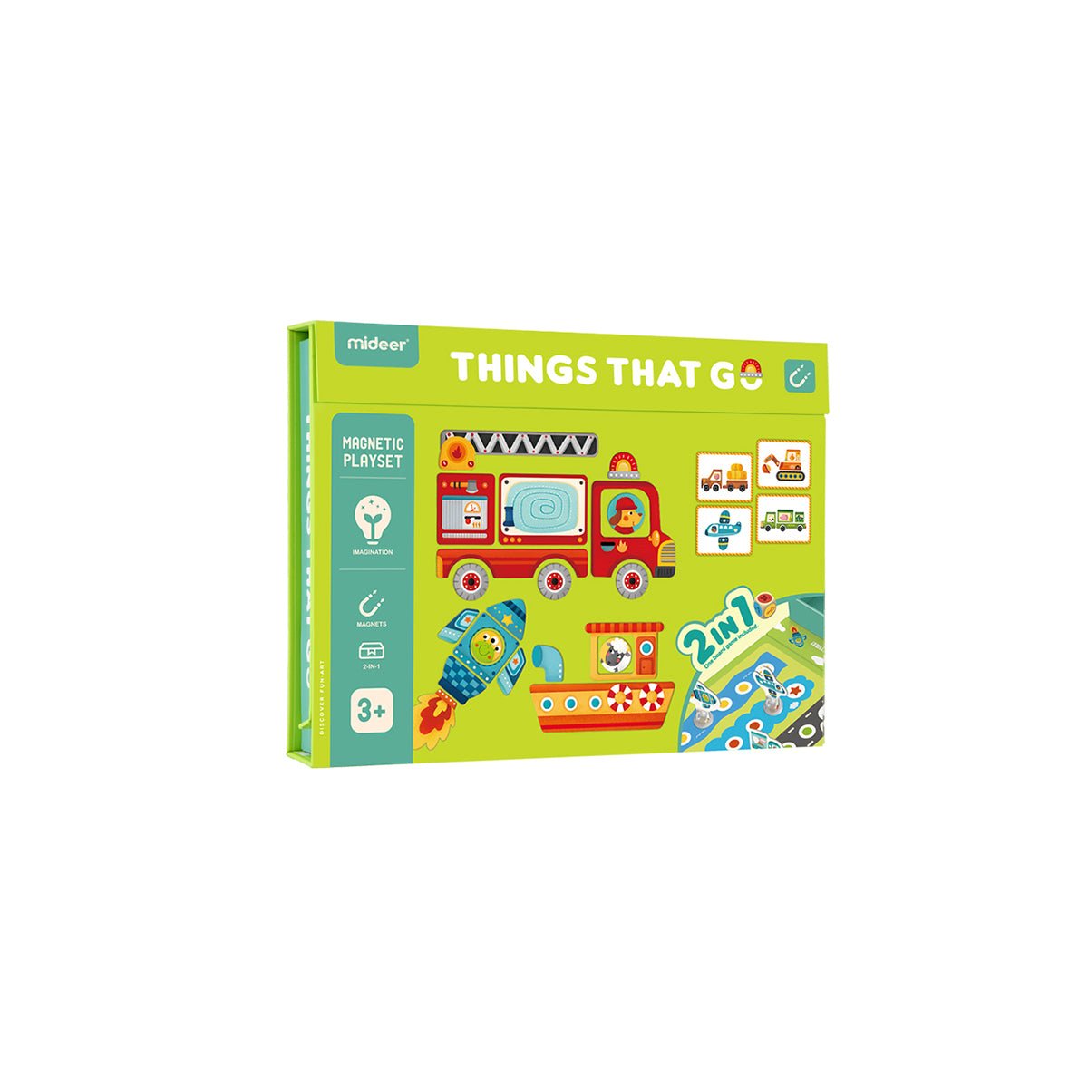 Things That Go Magenetic Playset